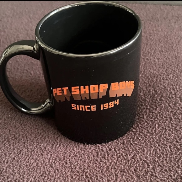 Pet Shop Boys Since 1984 Official Logo Mug Dual Sided Logo NWOT Concert Merch - Picture 9 of 10